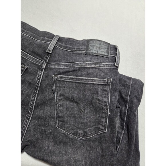 Levi’s Women's 311 Shaping Skinny Black Denim Jeans Size 27x30 Stretch - Picture 5 of 14